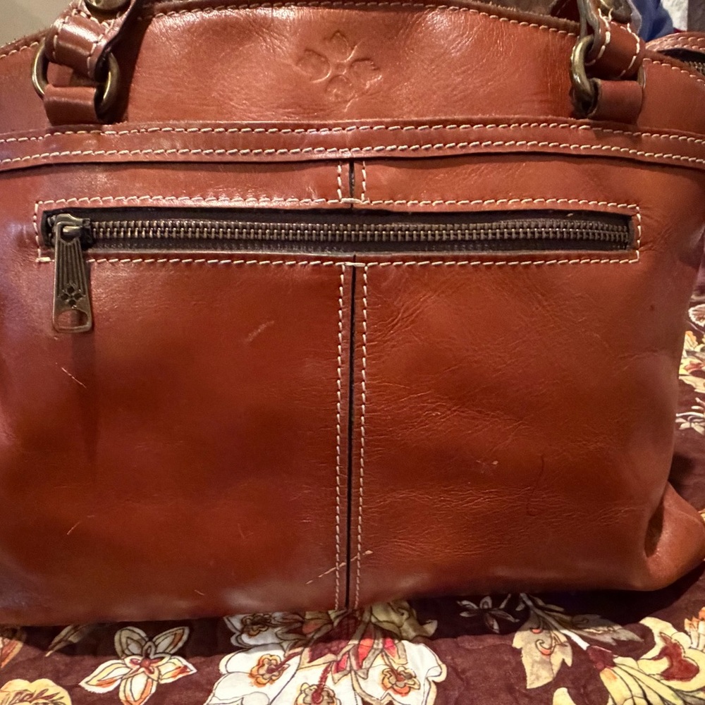 Patricia Nash Tan Leather Tote - Picture 15 of 16